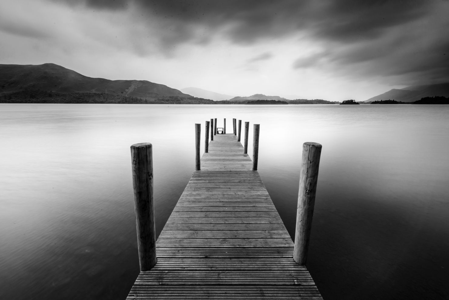 Jetty by the lake