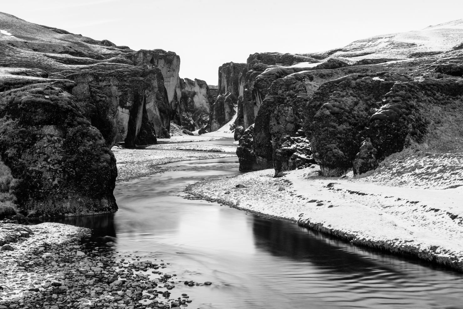 Gorge in Iceland
